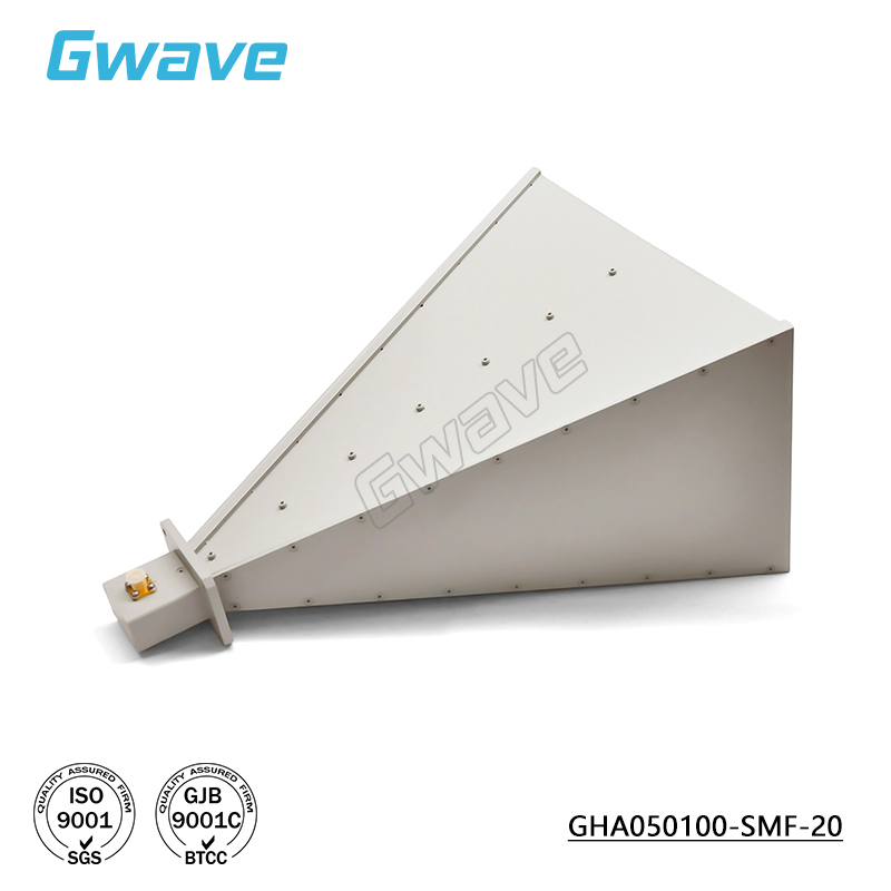 喇叭天线 5.0-10GHz 增益20dBi SMA母头接口/GHA050100-SMF-20