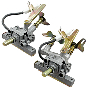 家用燃气灶配件台式天然气煤气炉液化气单炉具点火双炉头开关总成