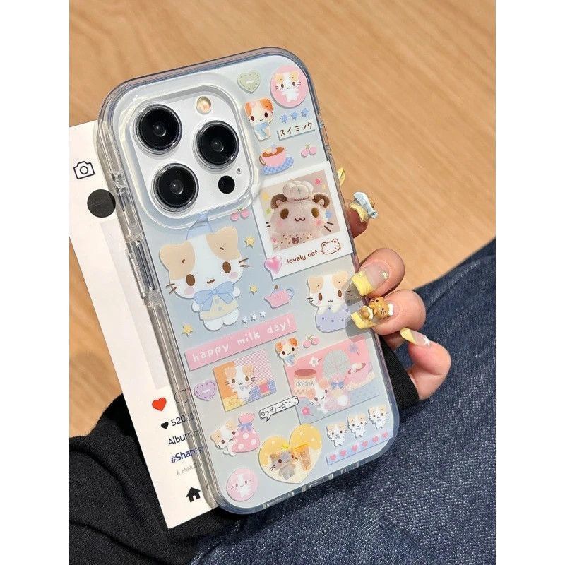 防摔 白底IMD 高颜值