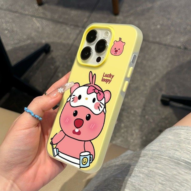 新款糖果色二合一防摔磨砂高级感时尚手机壳