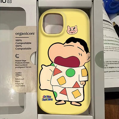 日系动漫小新适用于OPPOA3pro手机壳a53/a58/a93新款reno11/10/9全包k12x时尚Findx7防摔真我GTneo6/5se软套