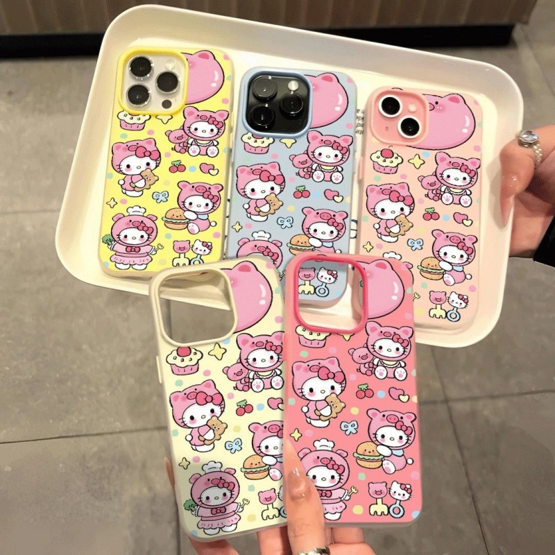 新款糖果色二合一防摔磨砂高级感时尚手机壳