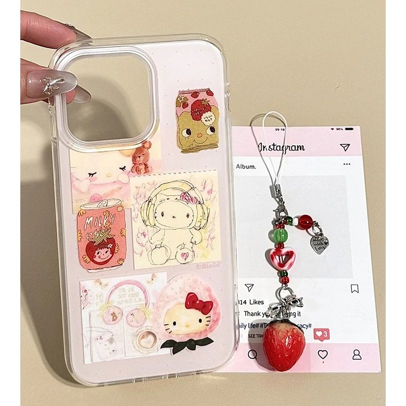 防摔 白底IMD 高颜值