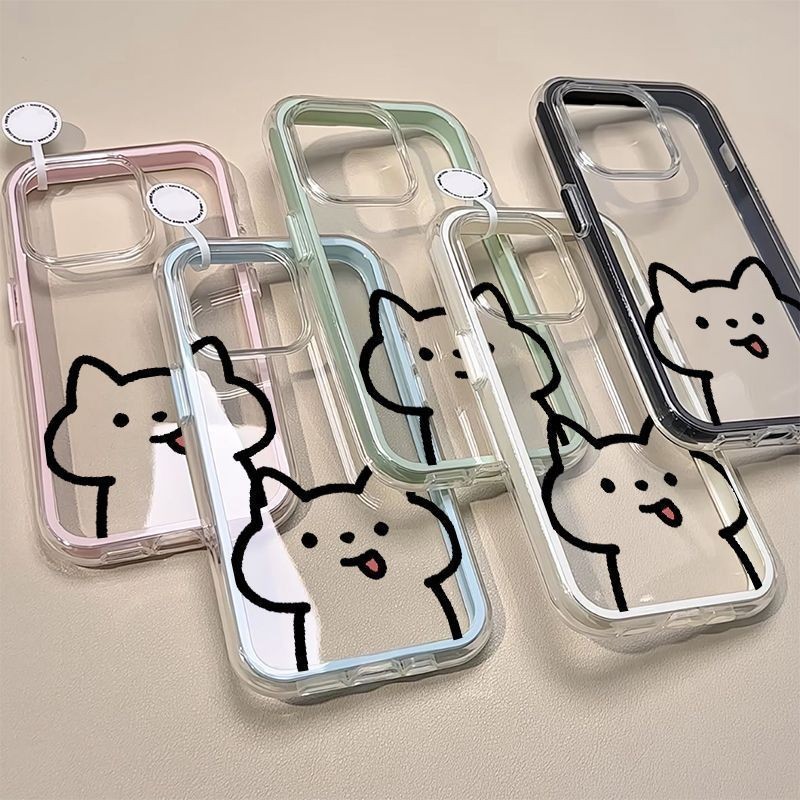 防摔 白底IMD 高颜值