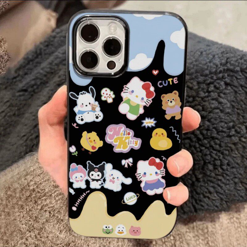 全包式 亮黑 ins风