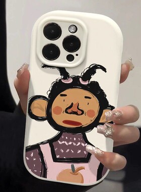 个性趣味恶搞适用于红米k80pro手机壳k70 k60 k50 k40 防摔note11/12/13/14 新款turbo3 全米15/civi3保护套