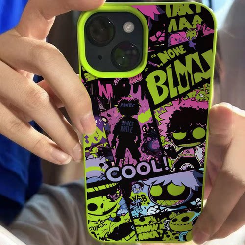 新款ins风荧光绿