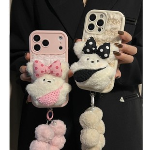 y300 s19新款 y200 y100 x90x80x70防摔保护套 可爱背包小狗适用于vivox300x200x100手机壳s30 y78高级时尚 s20