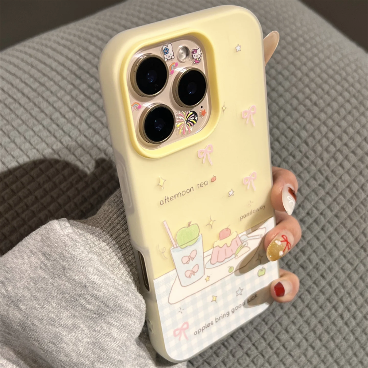 新款糖果色二合一防摔磨砂高级感时尚手机壳