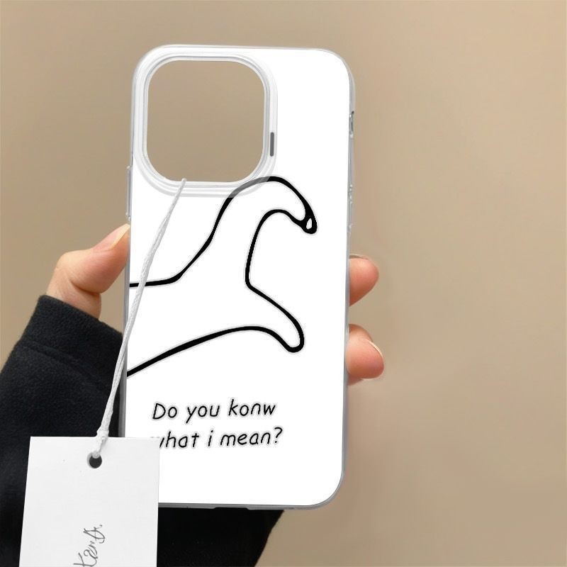 防摔 白底IMD 高颜值