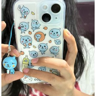 11软xsmax创意8 6s保护套 14plus直边13mini防摔iphone12 可爱果汁酷儿适用于苹果16plus手机壳15promax新款