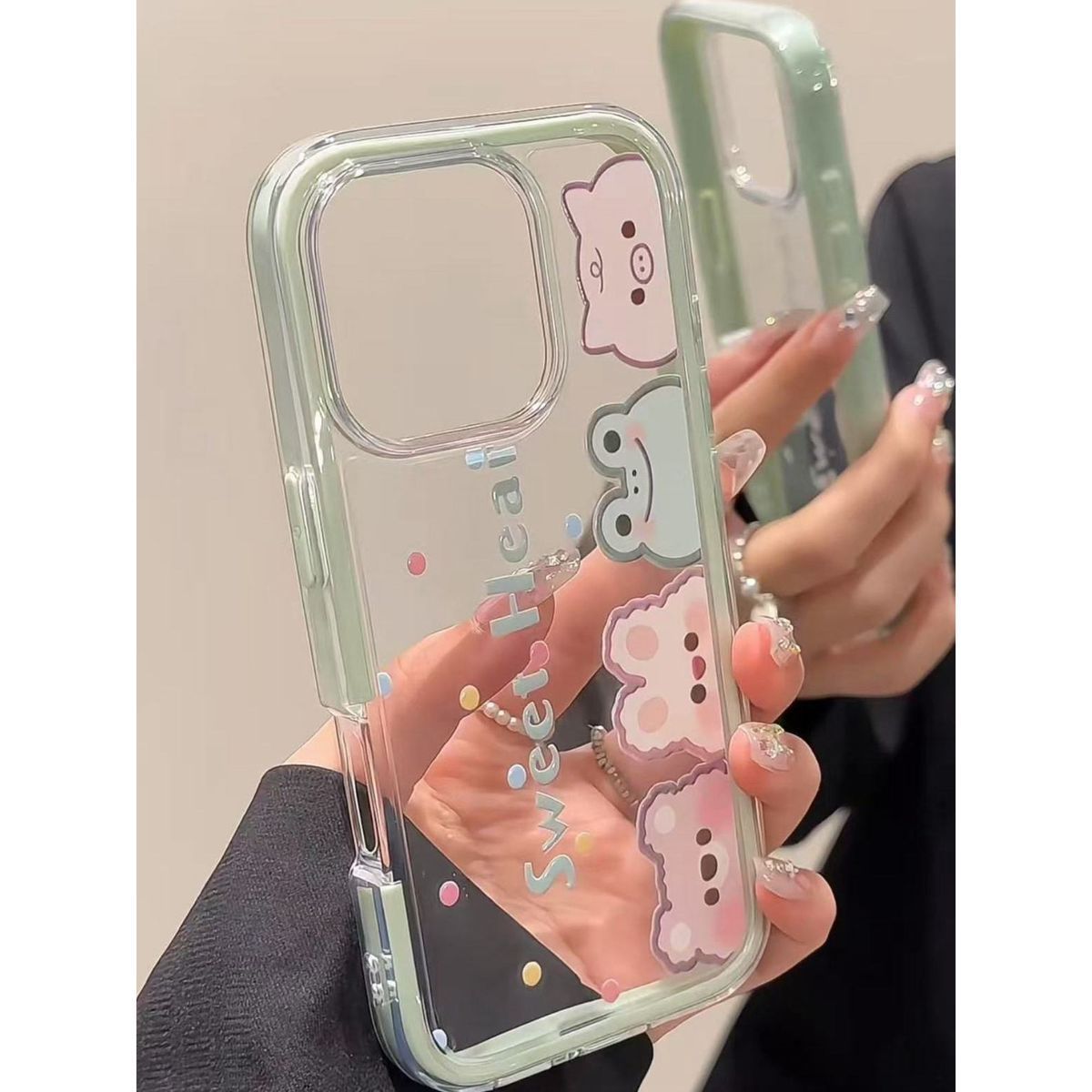 糖果色 边框二合一 防摔