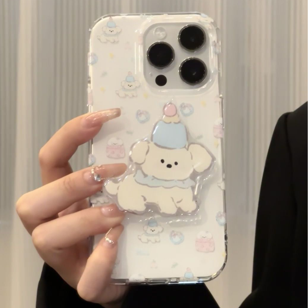 防摔 白底IMD 高颜值