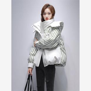 羽绒棉衣棉服女2025秋冬新款年轻潮流大牌棉袄高端短款小个子外套
