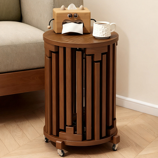 实木圆凳2025叠叠凳六合一可叠放组合家用客厅备用餐厅堆叠收纳凳