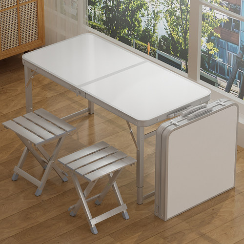 户外野餐桌折叠桌摆摊夜市桌子可携式桌椅露营餐桌吃饭阳台休闲