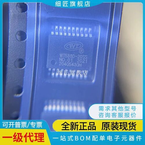 WT588D WT588D-20SS WT5880-20SS SSOP20 WT588D16-28SS SSOP28