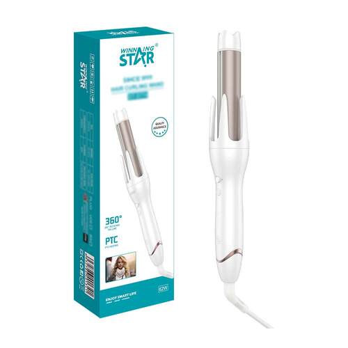 Winning star外贸家用62W电夹板蓬松器不伤发卷发器Curling iron