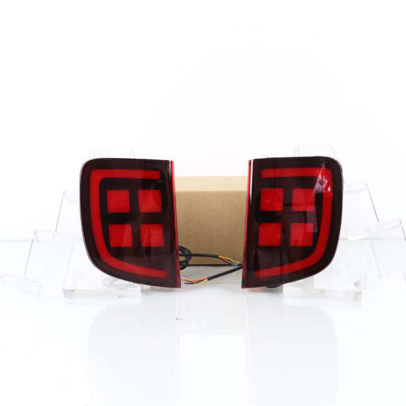适用于08-15款丰田兰德酷路泽 后杠灯改装LED后雾灯刹车灯转向灯