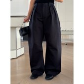 秒发诗歌兰58402弯刀西裤 百搭时髦2026春季 显瘦百搭正装 新女装 裤