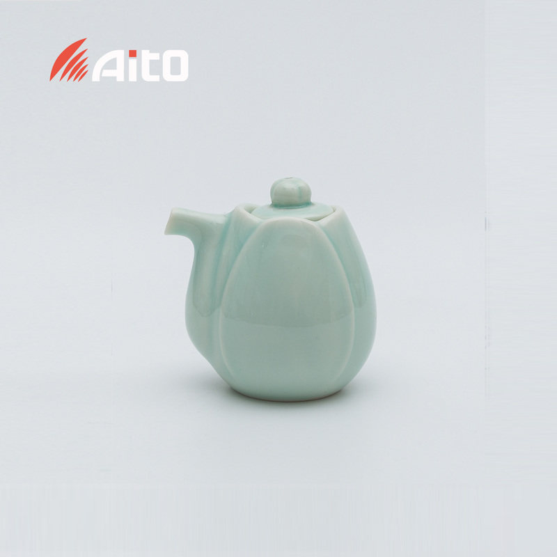 aito家用陶瓷酱油壶日式带盖尖嘴
