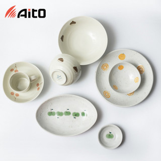 AITO日本进口美浓烧FRUITS系列陶瓷日式餐碗单个家用米饭碗盘碟子