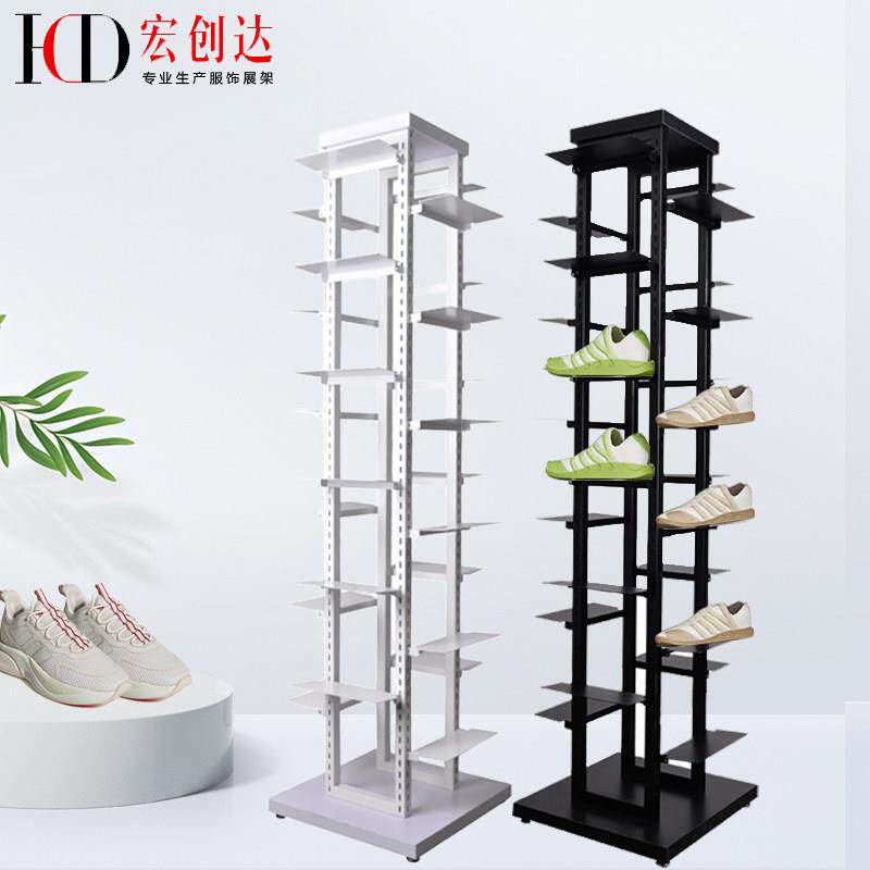 鞋子展示架运动鞋货架可拆装铁艺陈列架靠墙鞋架子鞋店专用鞋架