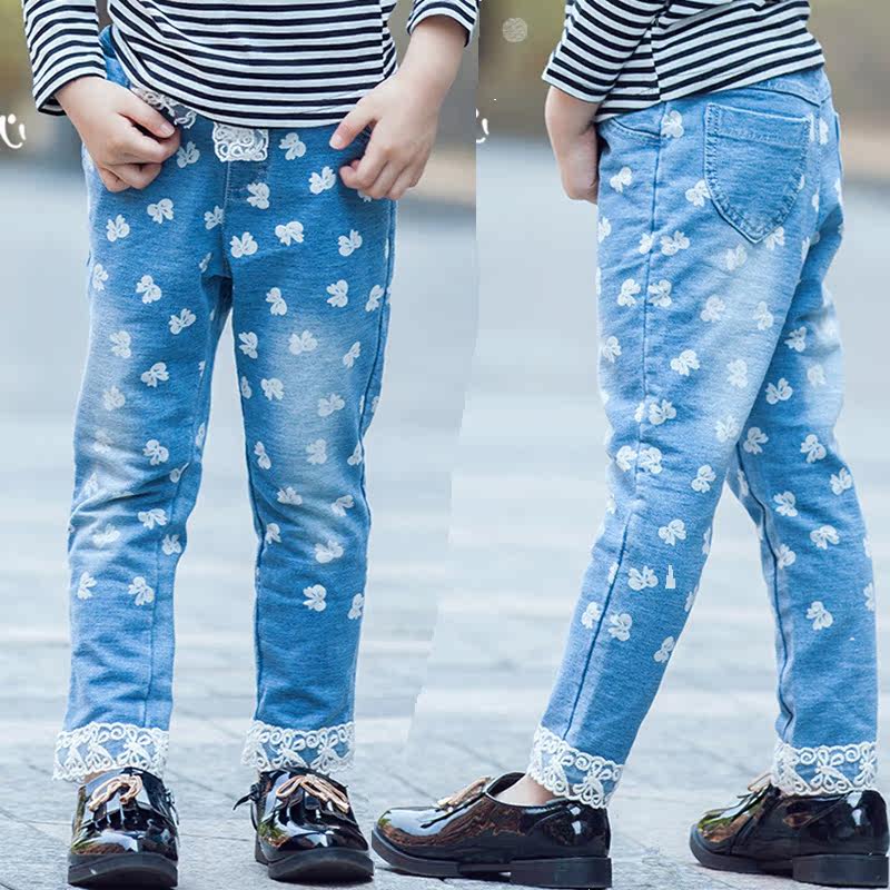 Pantalon fille en toile - Ref 2061984 Image 1