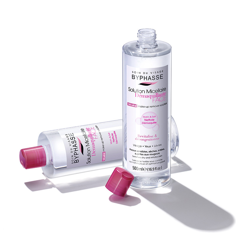 西班牙蓓昂斯卸妆水碧昂丝500ml卸妆洁面二合一眼唇脸三合一正品