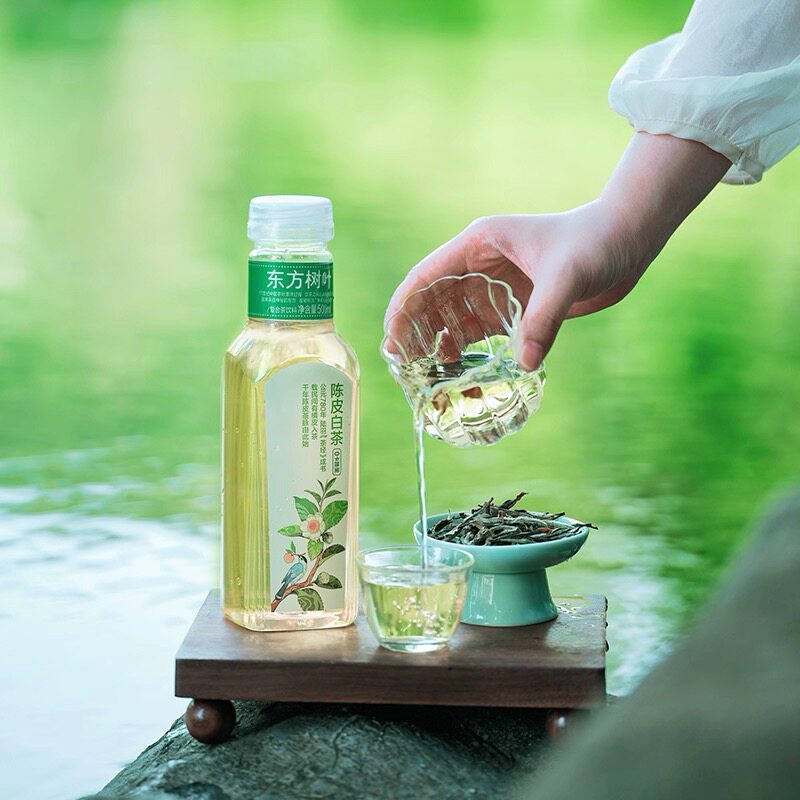 农夫山泉东方树叶500ml/瓶无糖茶饮料陈皮茉莉花青柑乌龙红茶绿茶图片