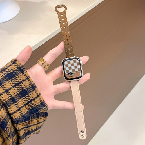 【毛茸茸的冬天】皮质双扣表带