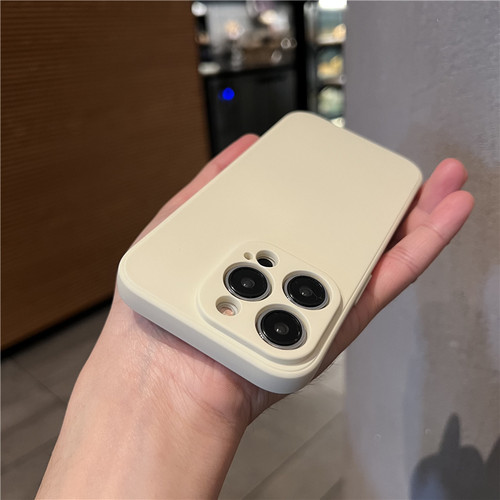 全包镜头液态硅胶防指纹情侣软壳