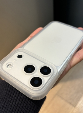 佳子秀全包镜头适用苹果17pro手机壳17promax透明iphone17保护套16promax简约15直边14软胶13直边12光面15pro
