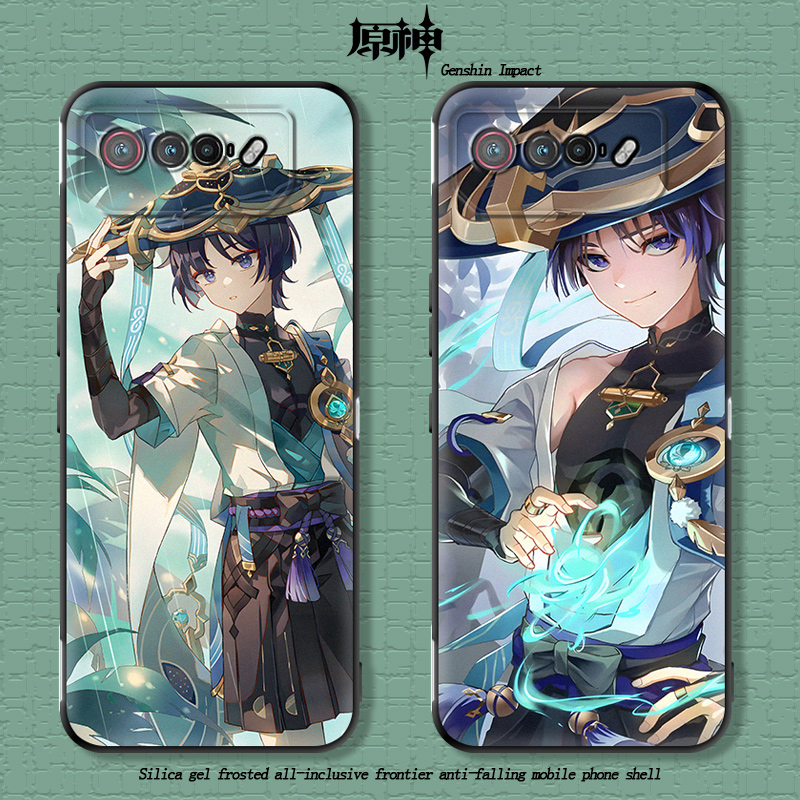 华硕rog7-rog2硅胶原神软手机壳