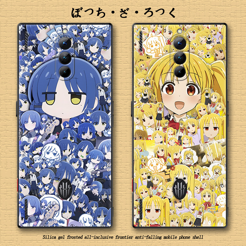 红魔8pro硅胶磨砂手机壳动漫女款