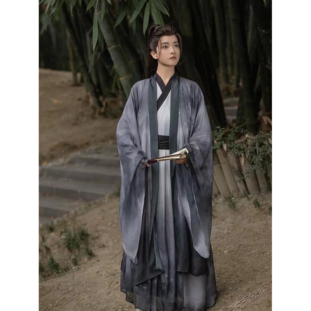 归离汉服男女款春夏魏晋制