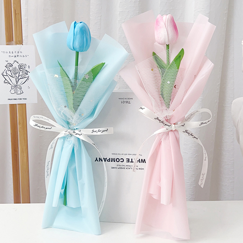 教师节礼物实用小花束摆件