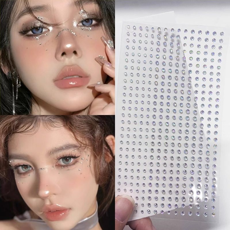 钻贴脸钻石贴纸脸部贴钻脸上珍珠水钻饰品鼻翼泪钻化妆演唱会闪钻,彩妆/香水/美妆工具,美甲工具,淘宝优惠券,粉丝福利购,淘宝优惠卷
