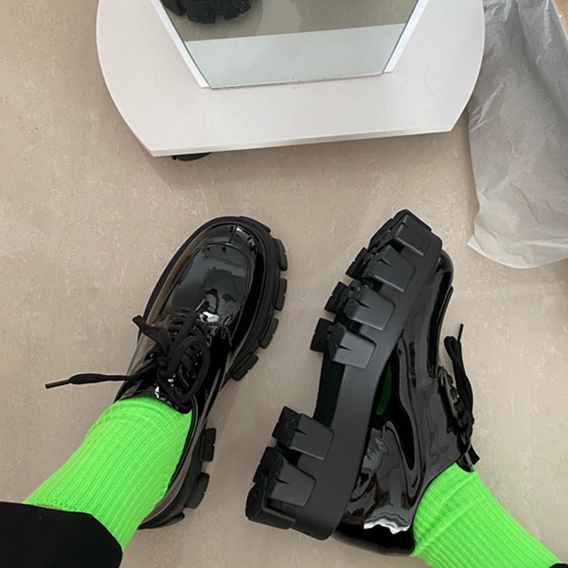 其他小皮鞋学院系带百搭