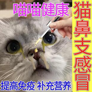 猫鼻支专用猫咪感冒打喷嚏流鼻涕呼吸道感染专用滴鼻液营养液