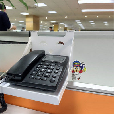 桌面收纳挂篮座机电话