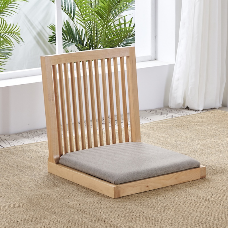 日式实木榻米椅子床上座椅