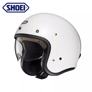 日本SHOEI JO+四分之三头盔哈雷印第安凯旋复古机车摩托车半盔