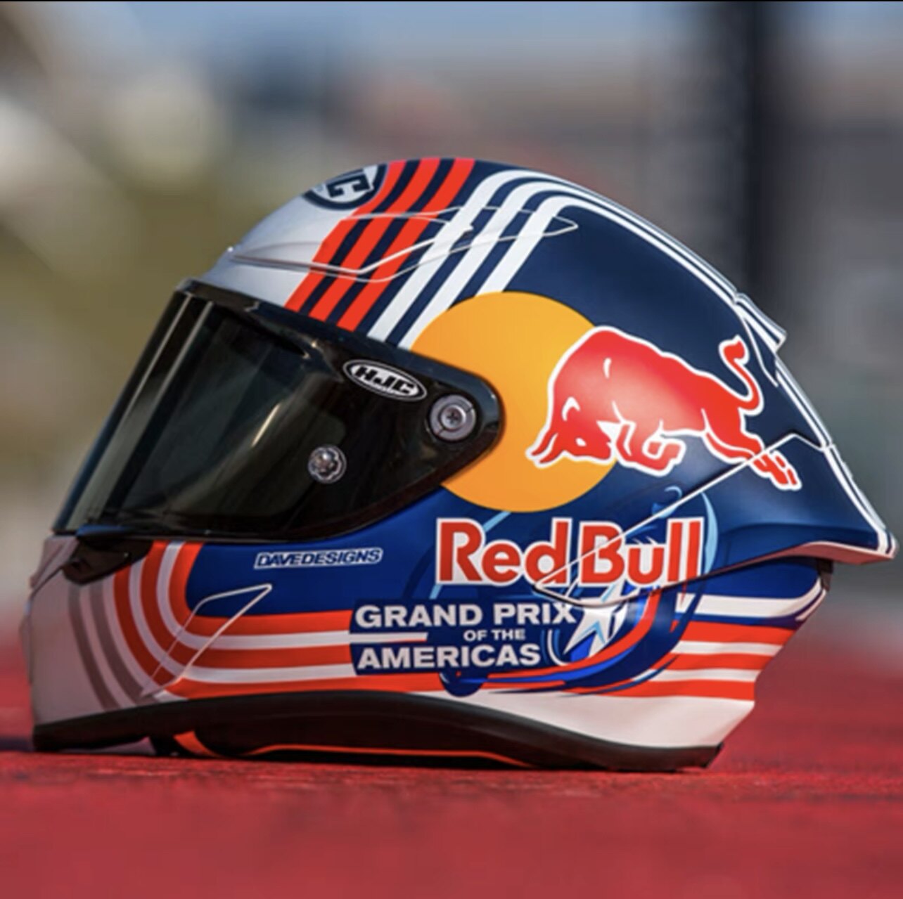 伯伯HJC RPHA 1 红牛奥斯汀Rde Bull全盔MotoGP赛事头盔