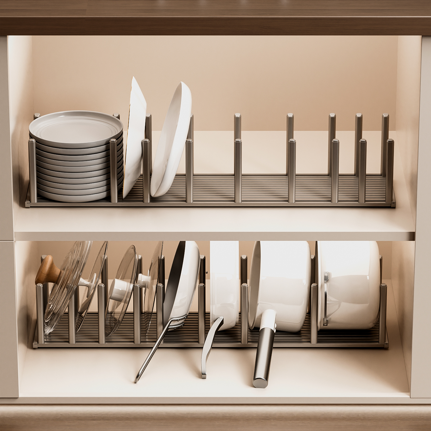 【可定制】放锅/放盘/分区收纳