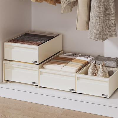 多功能拉篮储物盒【可堆叠放置】