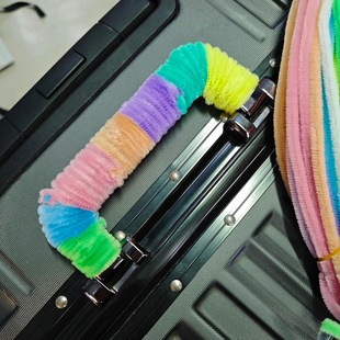 行李箱挂牌防丢牌旅行箱创意手工扭扭棒显眼防丢神器托运标识牌