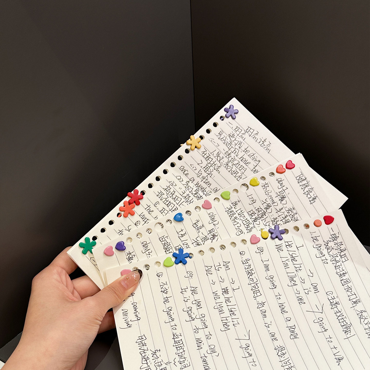 可爱双脚钉让学习更简单！！