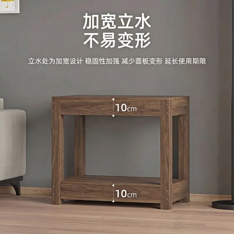 鱼缸实木底座放置柜子底柜桌子架子家用置物架隔断专用鱼缸承重架
