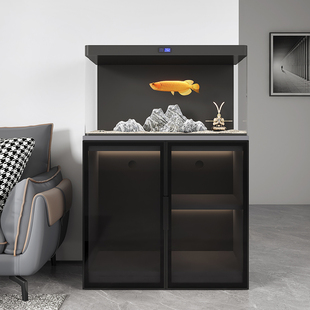 新款家用鱼缸底柜中小型鱼缸架柜子承重底座客厅收纳柜定做专用柜